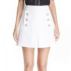 N°21 Women's White  Gertrude Sailor Skirt 48 10
